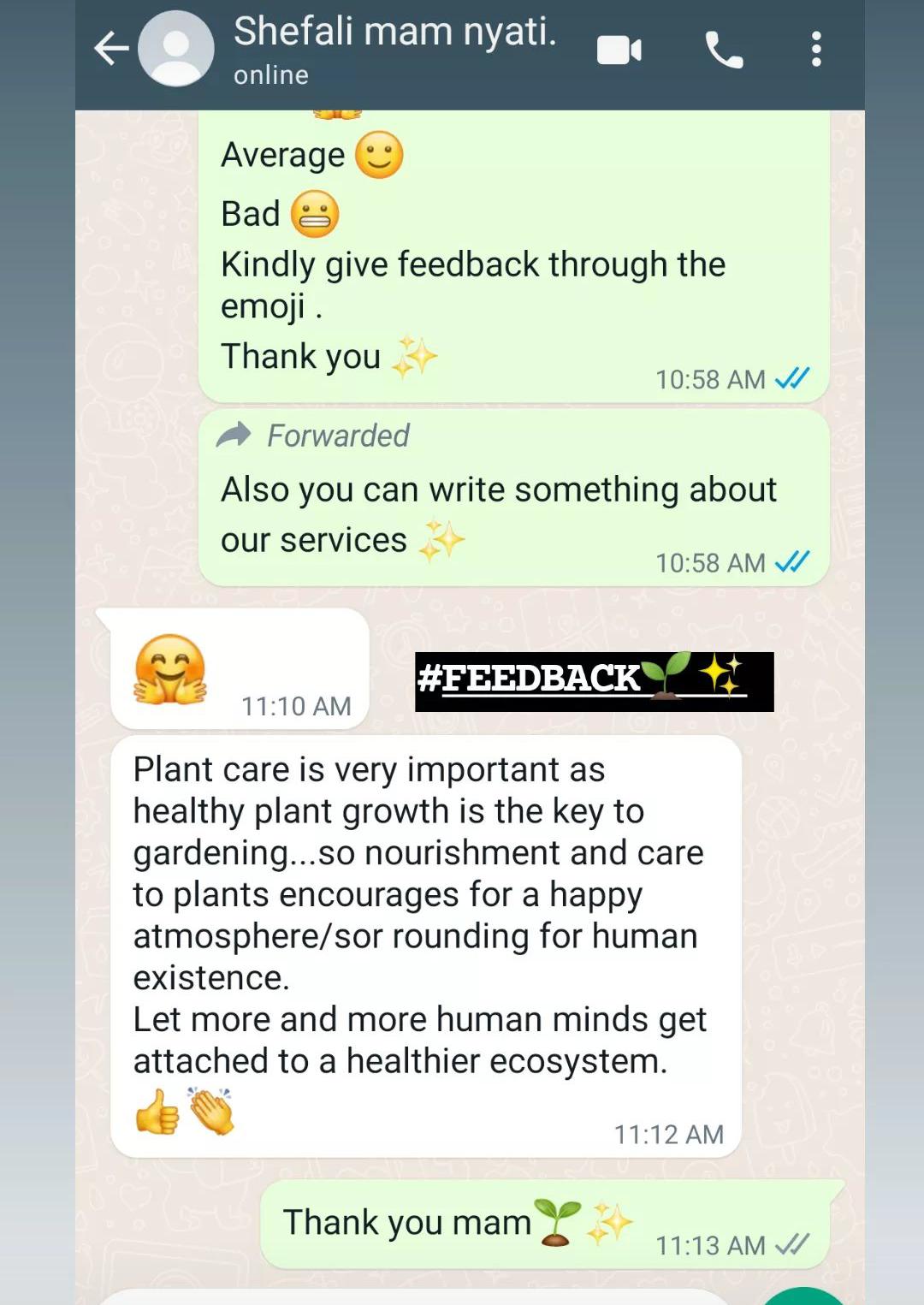 Feedback 7